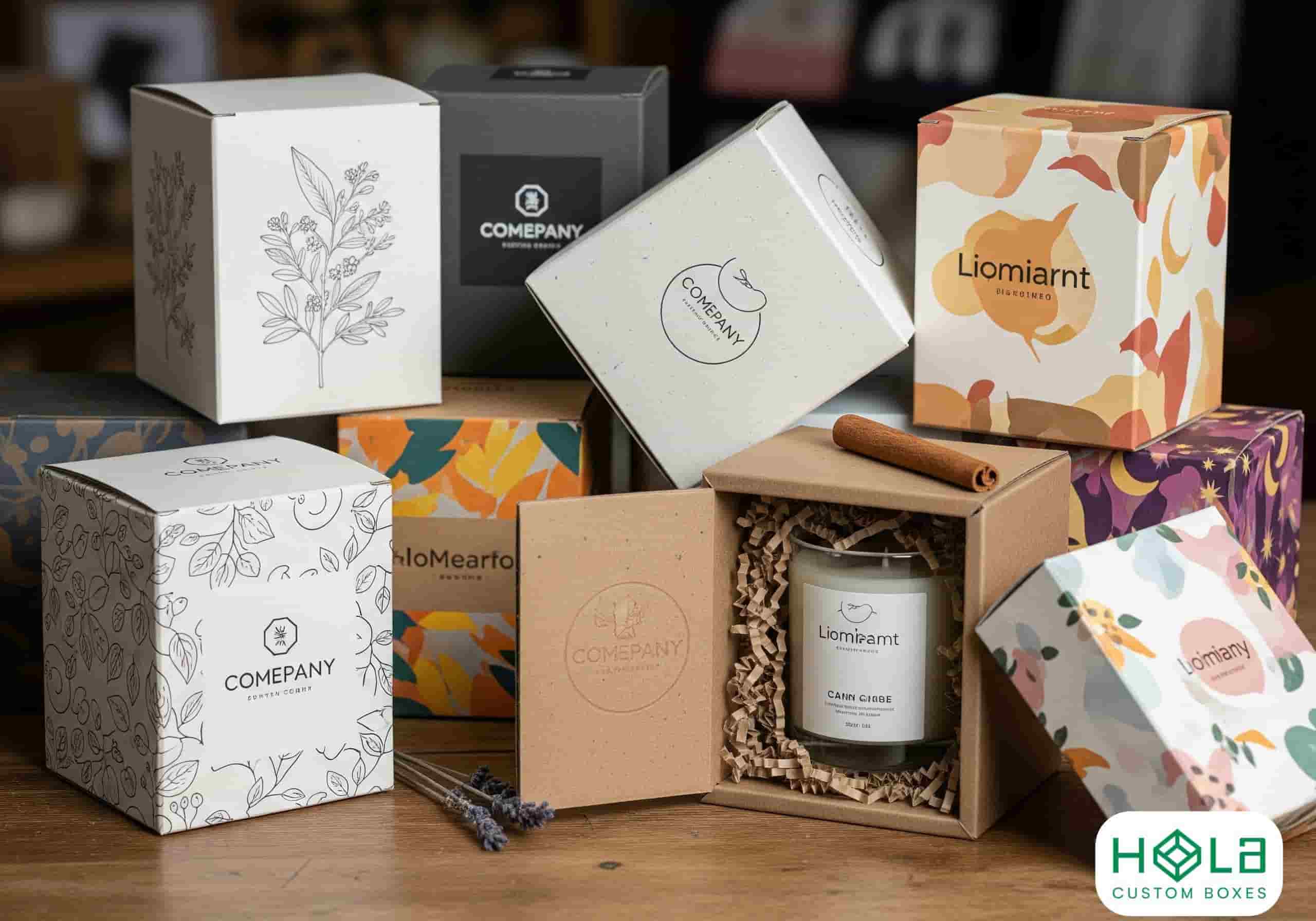 candle packaging boxes
